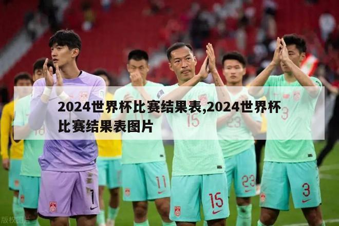 2024世界杯比赛结果表,2024世界杯比赛结果表图片