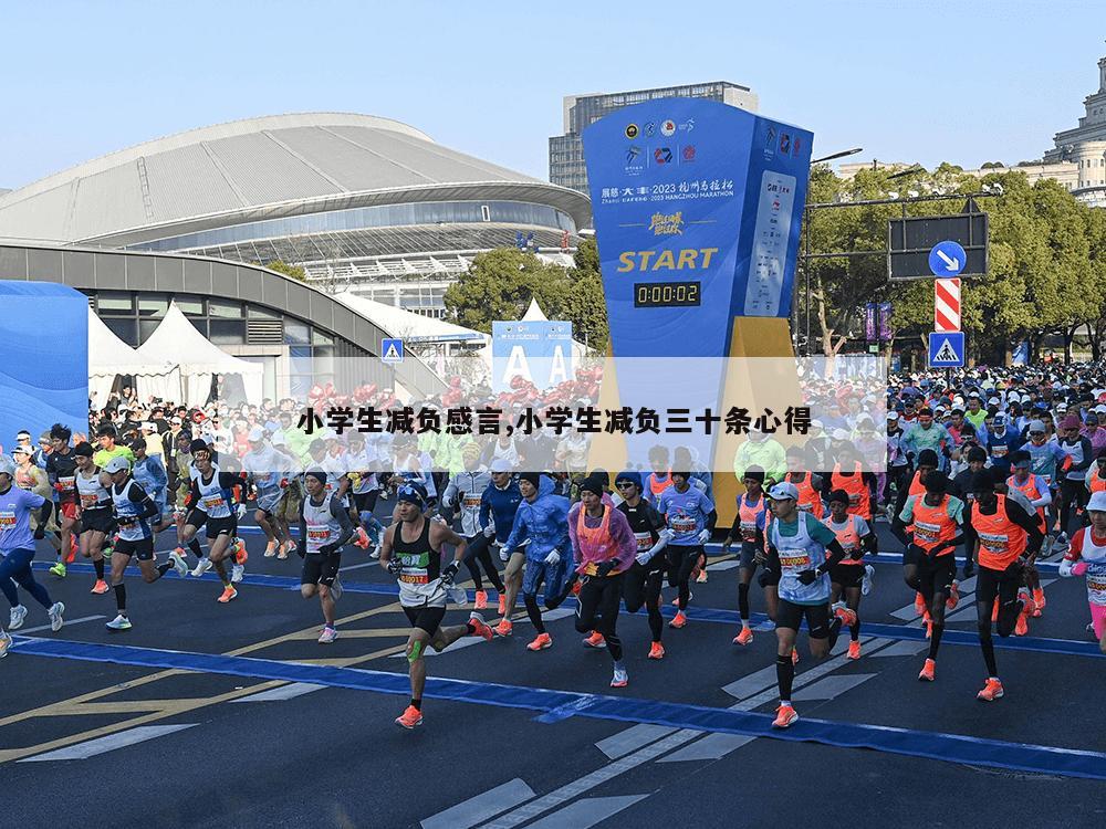 小学生减负感言,小学生减负三十条心得